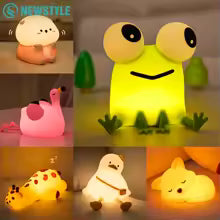 Cute Animal Silicone Night Light