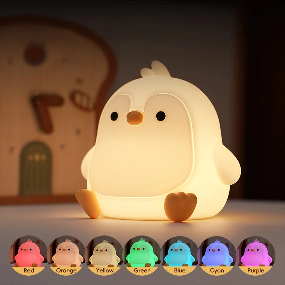 Cute Animal Silicone Night Light