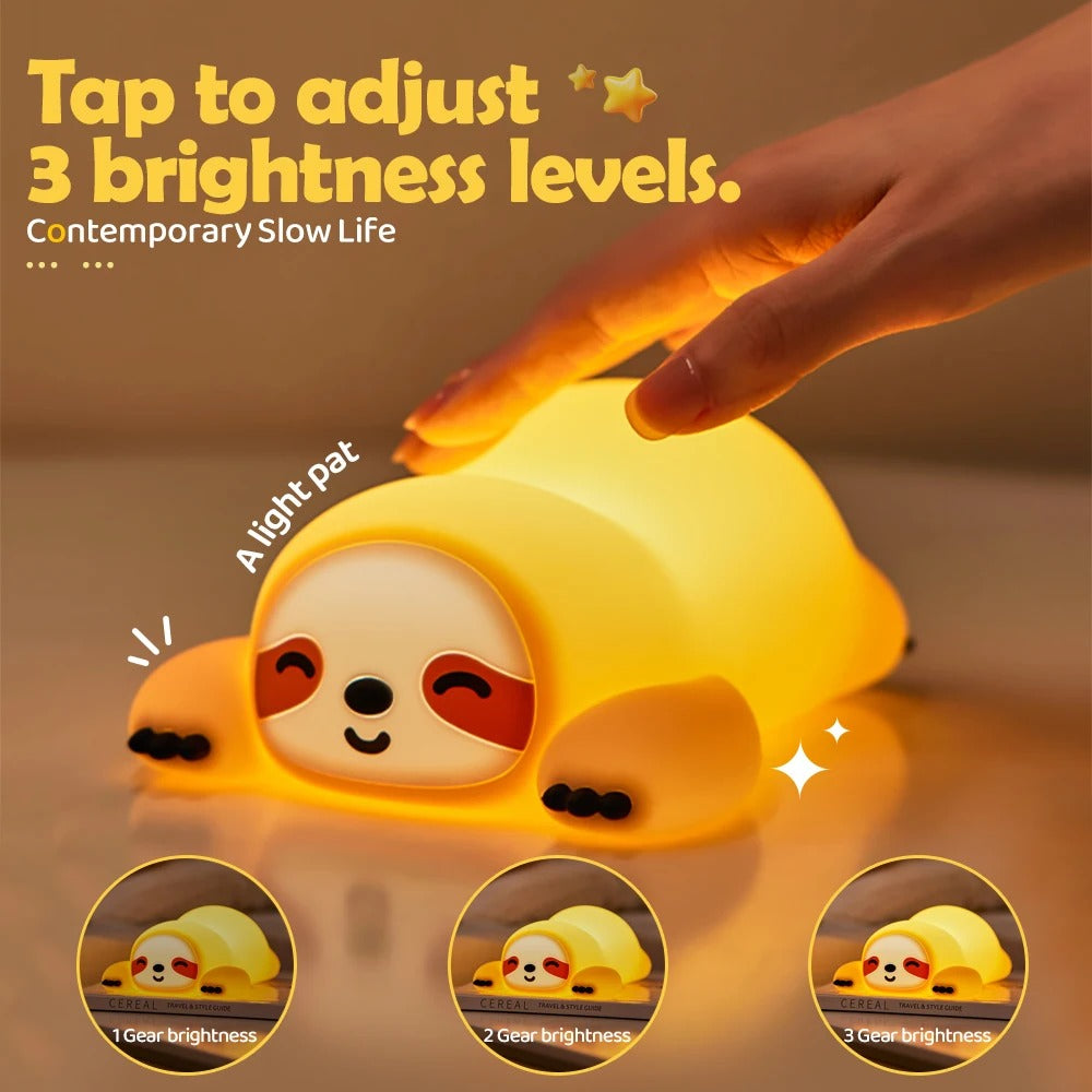 Cute Animal Silicone Night Light