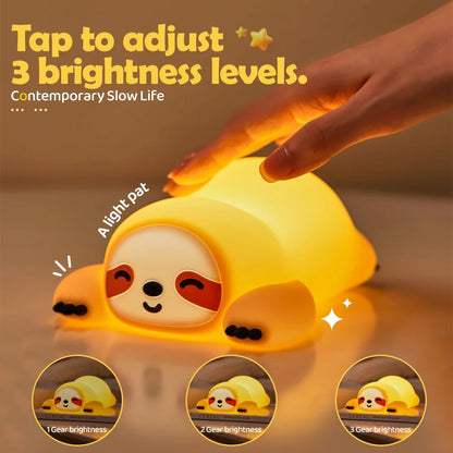Cute Animal Silicone Night Light