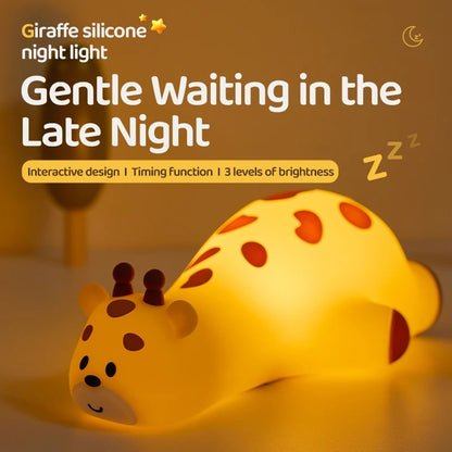 Cute Animal Silicone Night Light